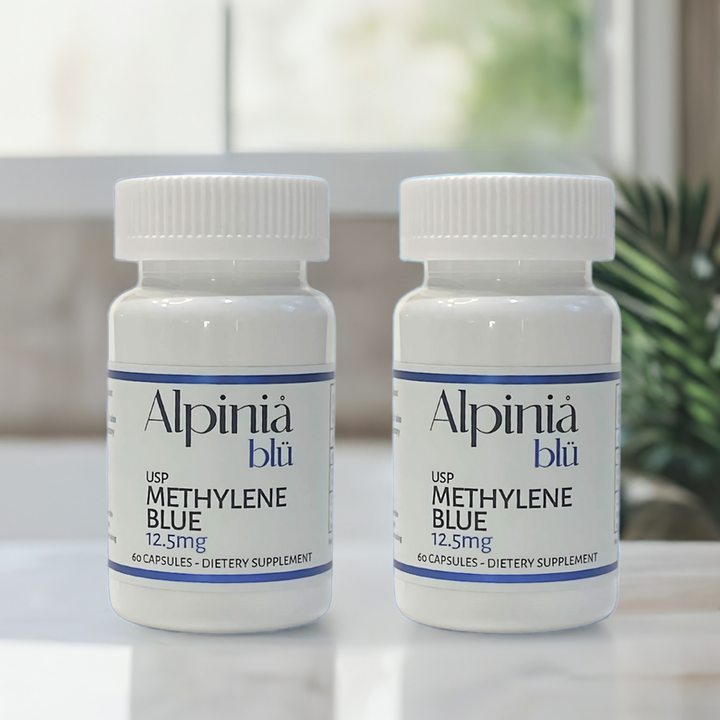Methylene Blue Capsules 12.5mg (2 Bottles)