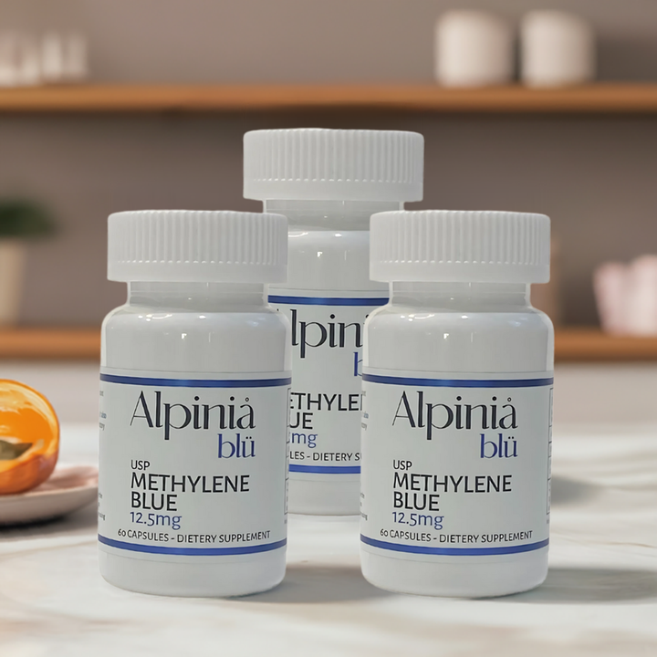 Methylene Blue Capsules 12.5mg (3 Bottles)