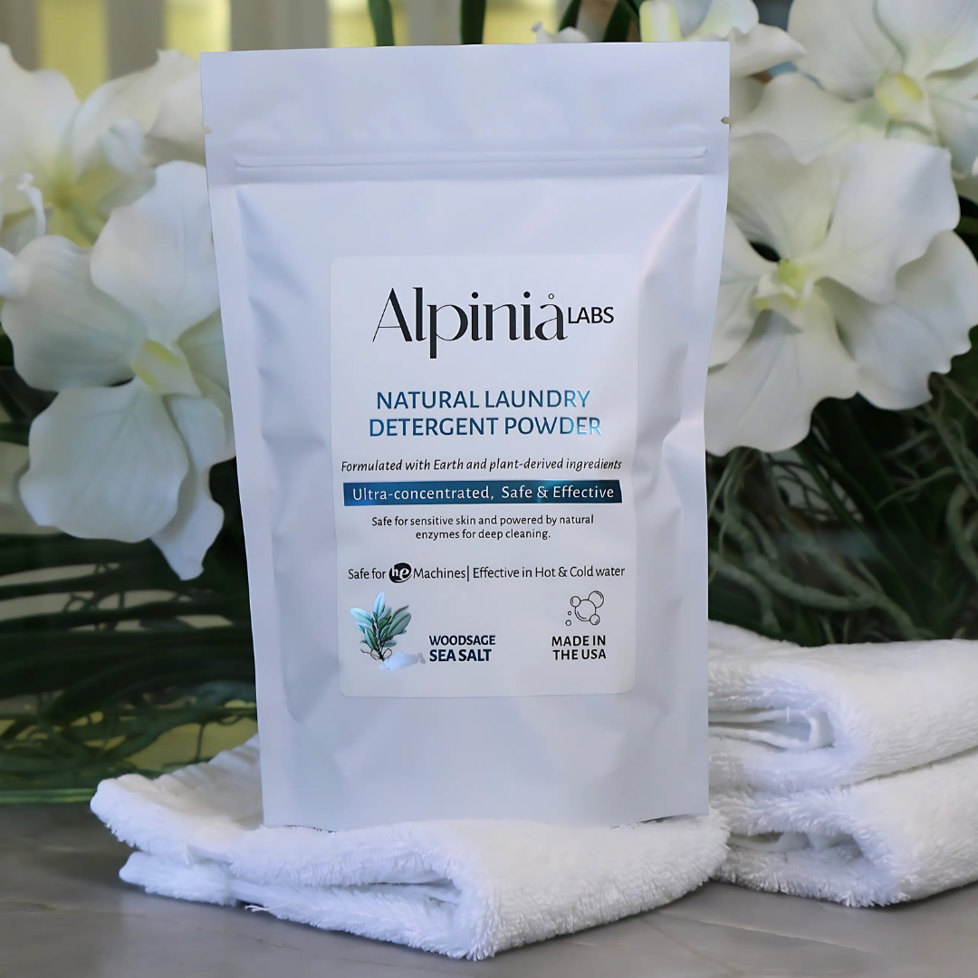 Enzyme Laundry Detergent Powder – 5x Concentrated, Microplastic-Free Clean