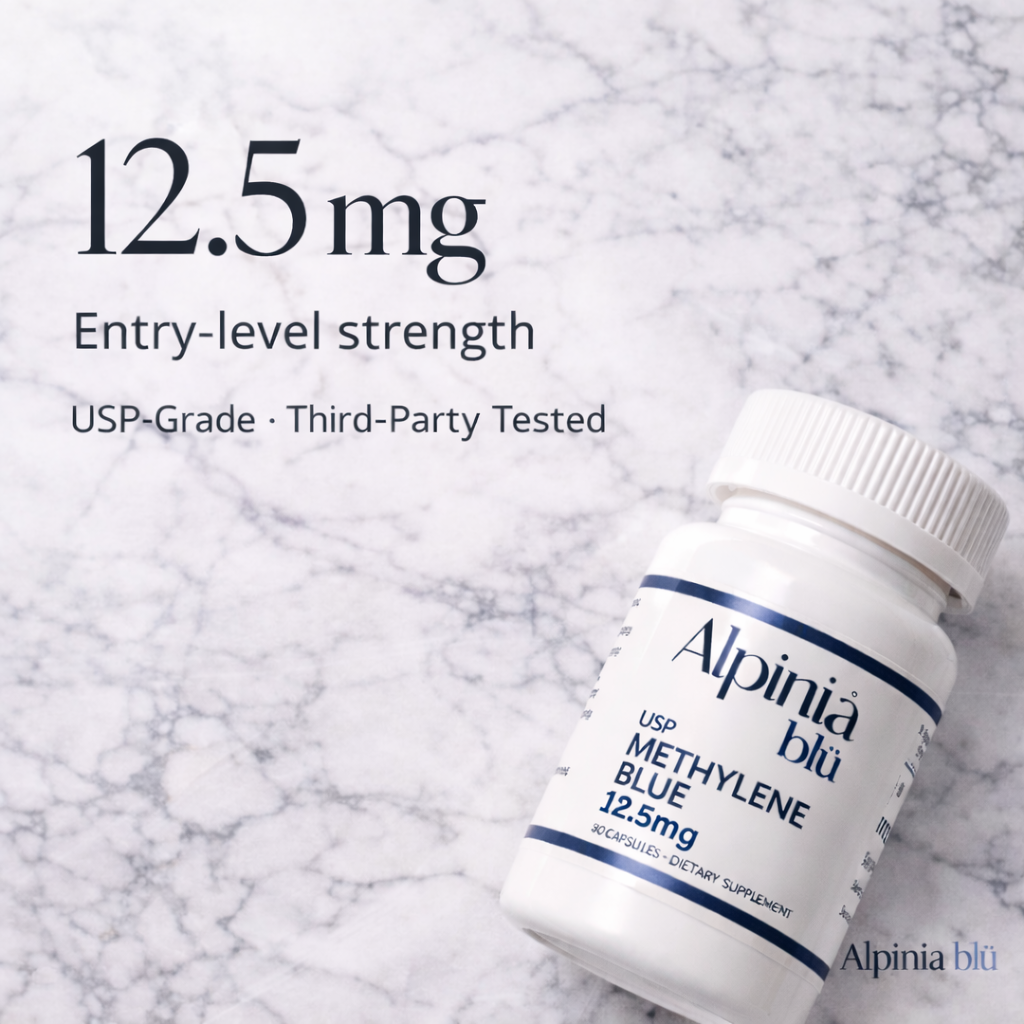 Methylene Blue 12.5mg | High-Quality Low Dose