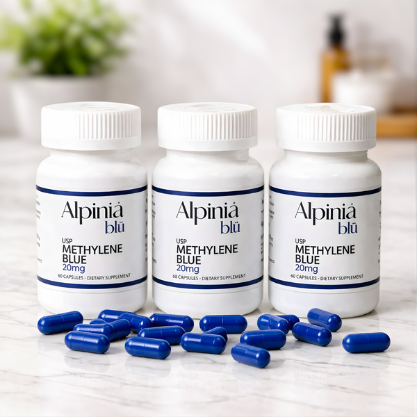 Methylene Blue Capsules 20mg Value Pack
