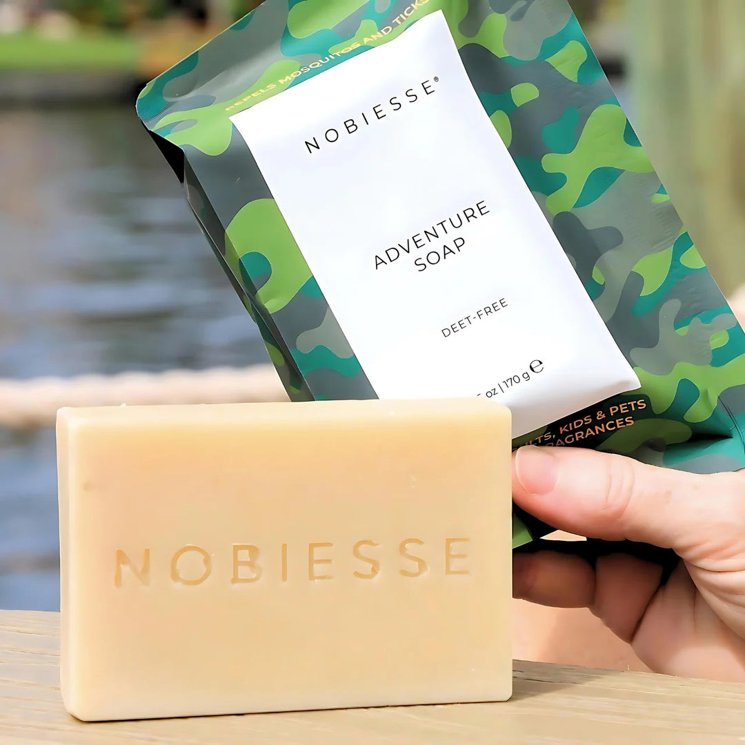 Nobiesse™ Adventure Soap — Bug & Tick Repellant Bar