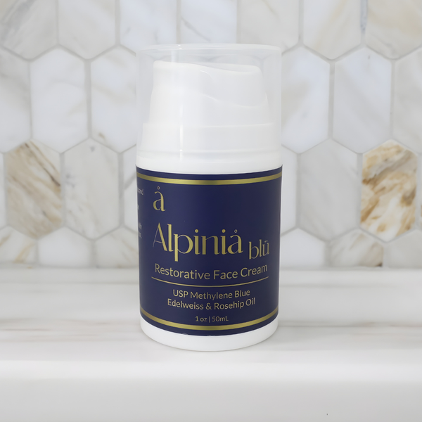Restorative Methylene Blue Face Cream | USP-Grade | Alpinia Labs