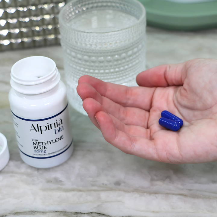 High-Quality USP-Grade Methylene Blue Capsules 20mg