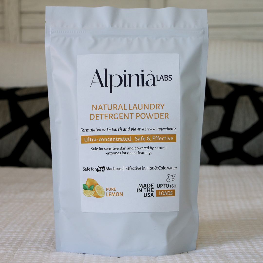 Pure Lemon Natural Laundry Detergent - BULK | Non-Toxic, Enzyme Powered, HE Safe