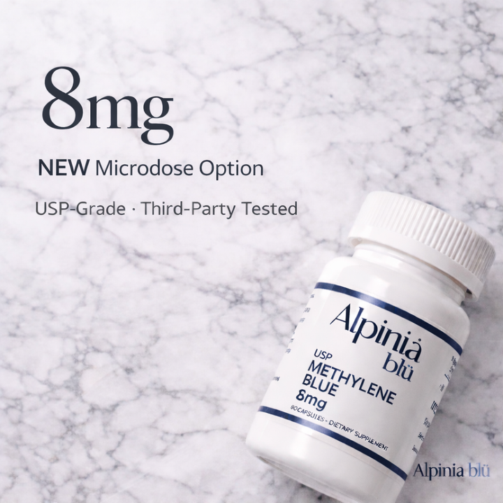 Methylene Blue Capsules 8mg | USP-Grade