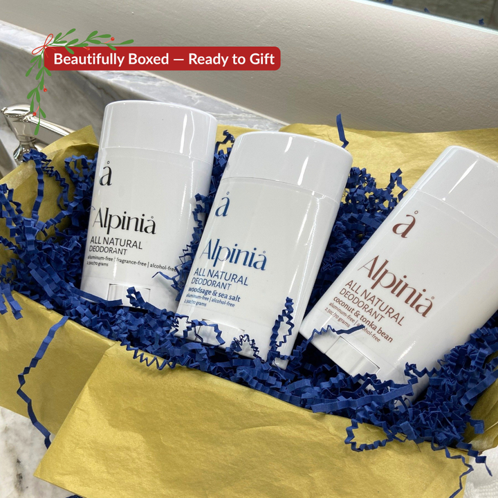 All Natural Deodorant Trio