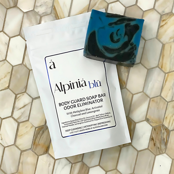 Charcoal & Methylene Blue Odor Fighting Soap Bar