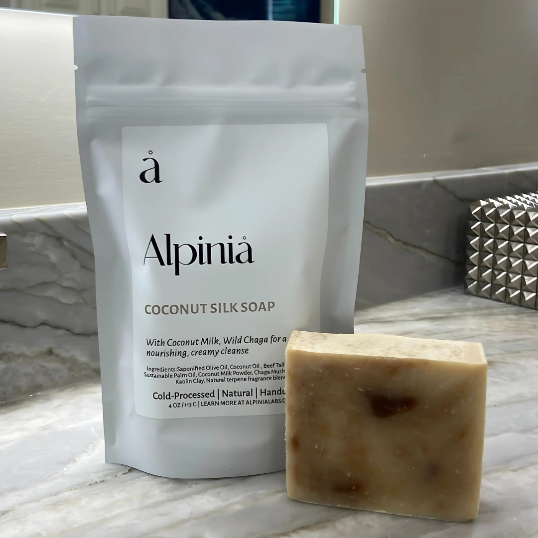 Coconut Silk + Wild Chaga Soap
