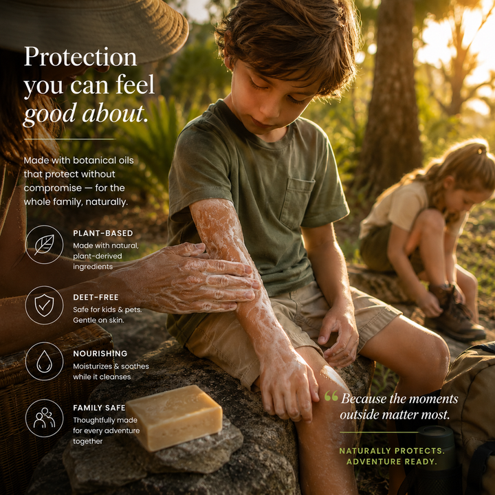 Nobiesse™ Adventure Soap — Bug & Tick Repellant Bar