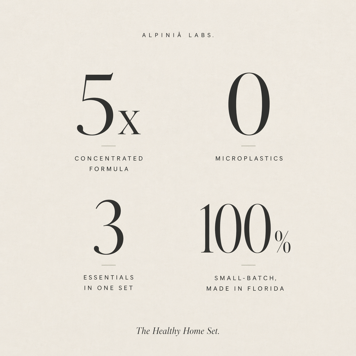 Healthy Home Set: From Laundry to Healthy Home Set