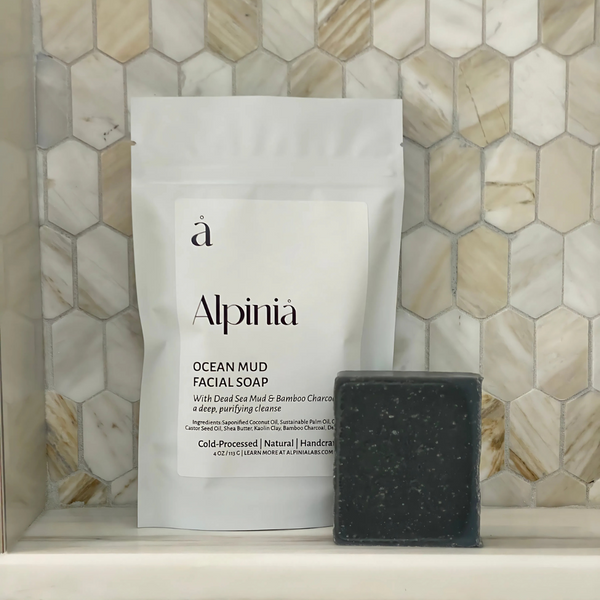 Ocean Mud + Activated Charcoal Facial Soap Bar