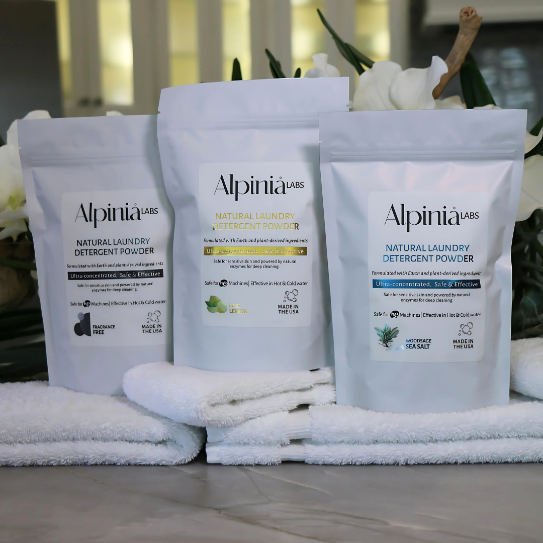 Classic Clean 3-Pack Laundry Detergent – Lemon, Woodsage, Unscented
