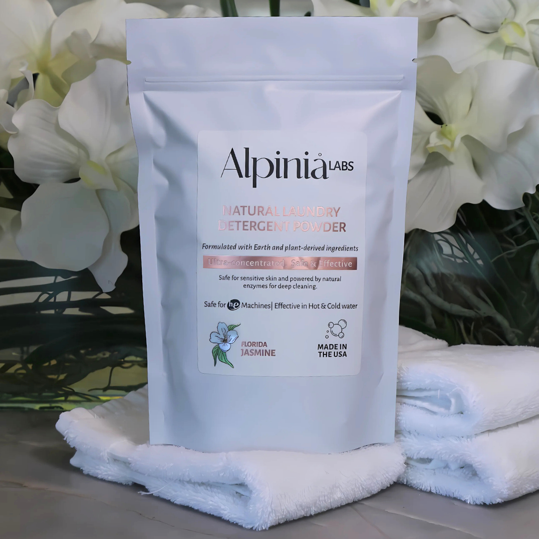 Florida Jasmine Laundry Detergent – Enzyme-Powered, Non-Toxic Freshness for Your Linens